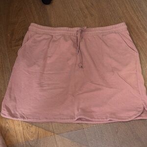 Maurices Dusty Pink Casual Skirt Plus Size 1X